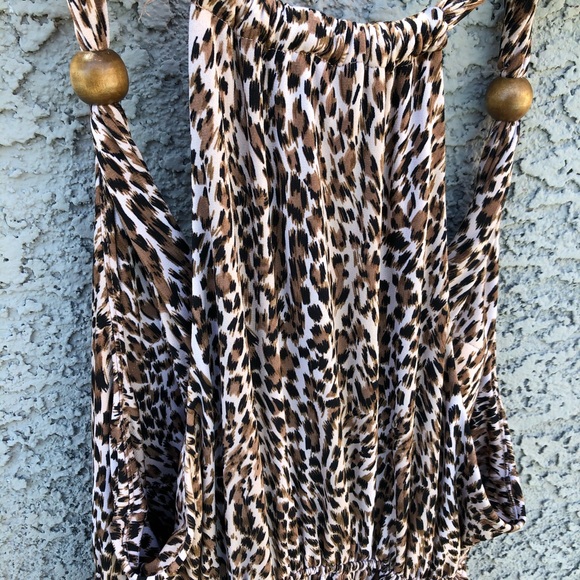 Leopard Sun Dress - Picture 2 of 4